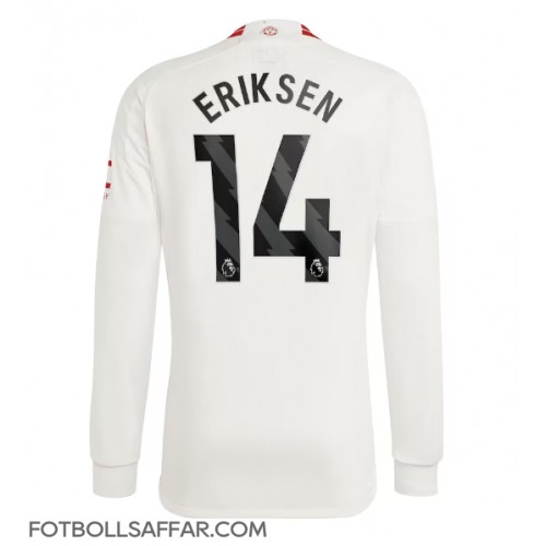 Manchester United Christian Eriksen #14 Tredjeställ 2023-24 Långärmad